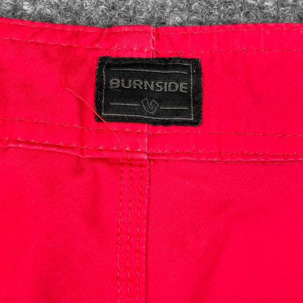 Burnside Board Shorts Mens 28 Red Blue Striped Swim Trunks Surf Beachwear